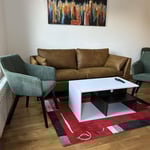 Rental of a stylish 2-room apartment, 44 m², central Belgrade, Serbia